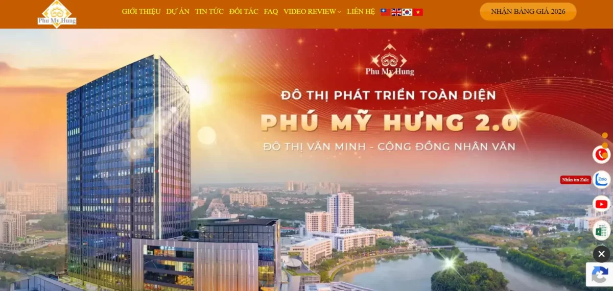 Phú Mỹ Hưng Reals – Nguồn Thông Tin Uy Tín Về Khu Đô Thị Phú Mỹ Hưng Quận 7 4 Hình đại diện website Phú Mỹ Hưng Reals